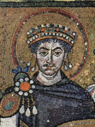 Gra/Zabawka Meister von San Vitale in Ravenna - Kaiser Justinian und Bischof Maximilianus und sein Hof - 1.000 Teile (Puzzle) 