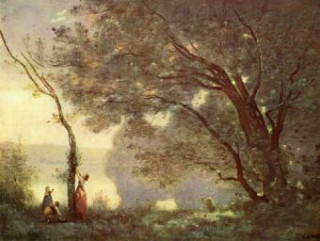 Hra/Hračka Jean-Baptiste-Camille Corot - Erinnerung an Mortefontaine - 1.000 Teile (Puzzle) 