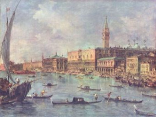 Hra/Hračka Francesco Guardi - Dogenpalast in Venedig - 1.000 Teile (Puzzle) 