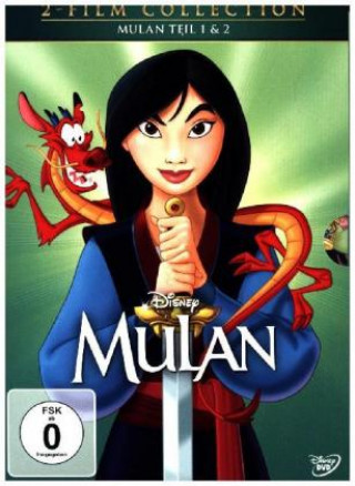 Videoclip Mulan 1+2, 2 DVDs Michael Kelly Pam Ziegenhagen