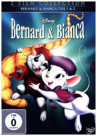 Video Bernard und Bianca 1+2, 2 DVDs James Koford