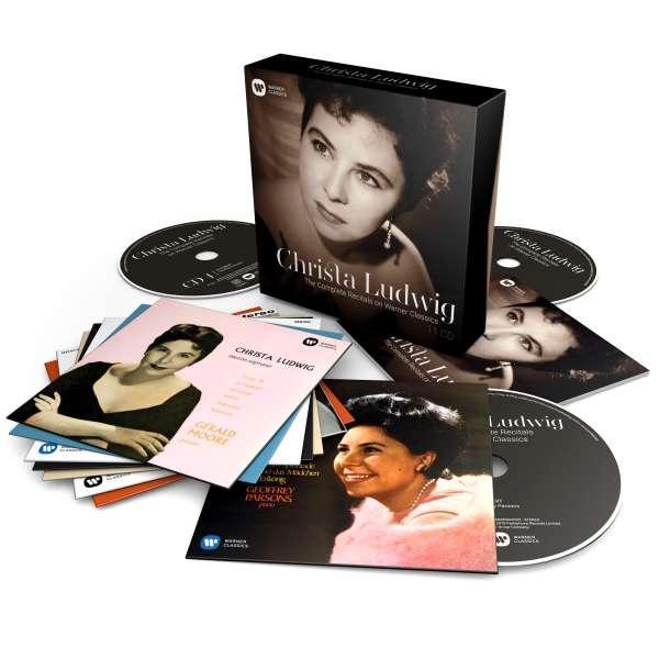 Audio Christa Ludwig: The Complete Recitals On Warner Classics Christa Ludwig