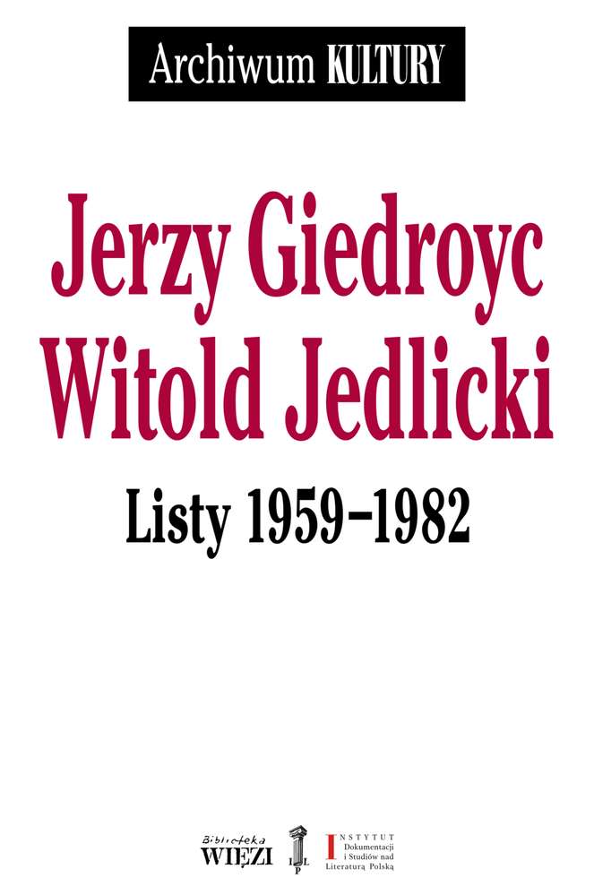 Livre Listy 1959-1982 Giedroyc Jerzy