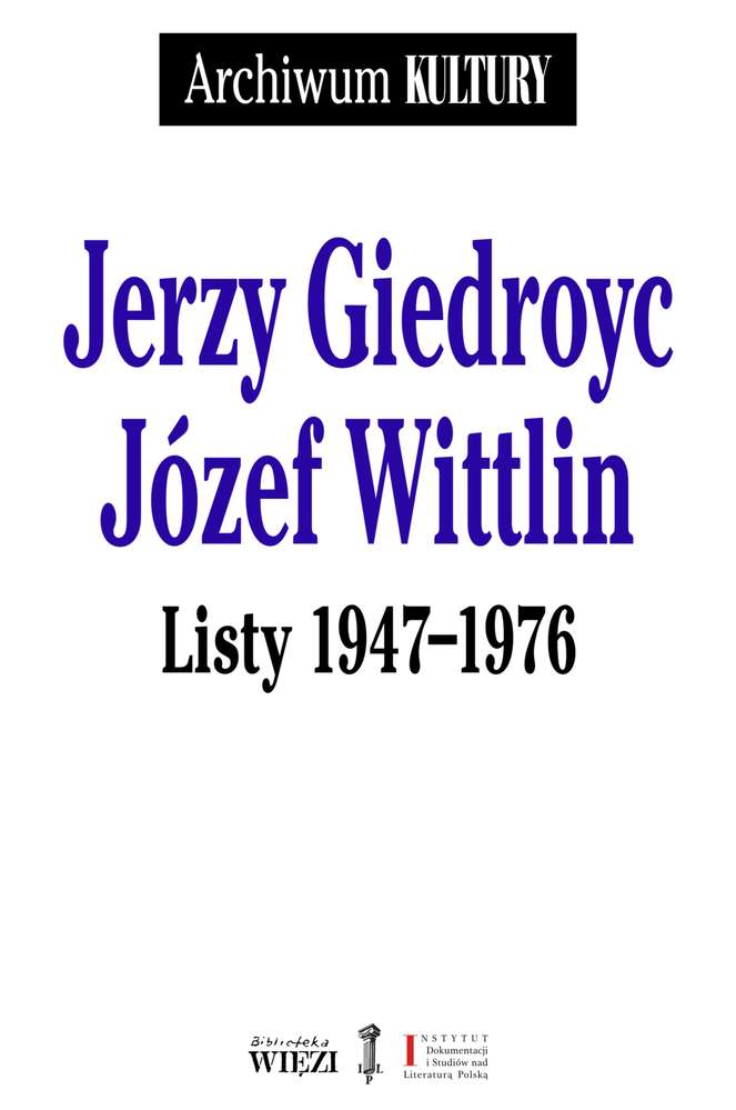 Kniha Listy 1947-1976 Giedroyc Jerzy