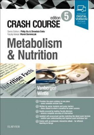 Kniha Crash Course Metabolism and Nutrition Olivia Vanbergen