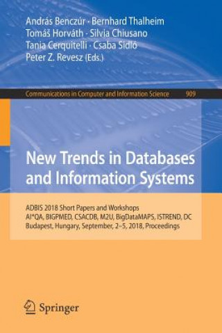 Buch New Trends in Databases and Information Systems András Benczúr