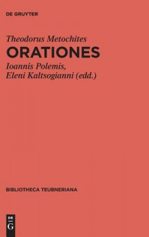 Kniha Orationes Theodorus Metochites