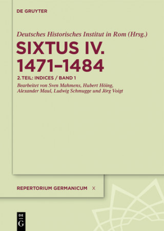 Книга Indices Deutsches Historisches Institut in Rom