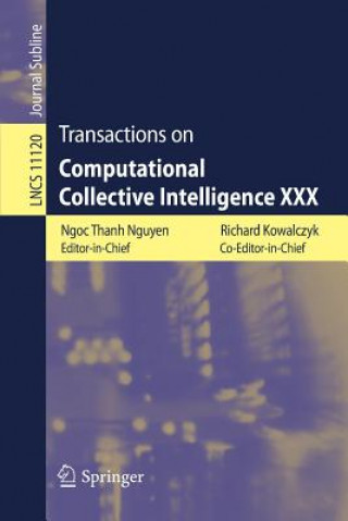 Libro Transactions on Computational Collective Intelligence XXX Ngoc Thanh Nguyen