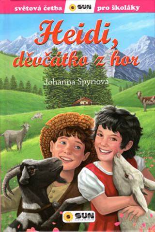 Book Heidi, děvčátko z hor Johanna Spyriová