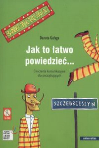 Книга Jak to łatwo powiedzieć + 3CD Gałyga Danuta