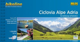 Kniha Ciclovia Alpe Adria Esterbauer Verlag