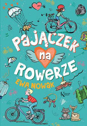 Book Pajączek na rowerze Nowak Ewa