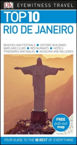 Kniha DK Eyewitness Top 10 Rio de Janeiro DK Travel