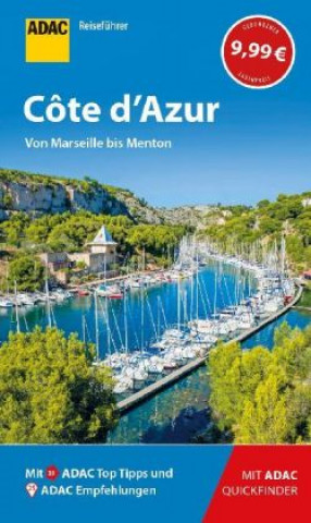 Carte ADAC Reiseführer Côte d'Azur Jürgen Zichnowitz