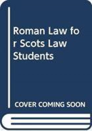 Carte Roman Law for Scots Law Students ANDERSON  CRAIG