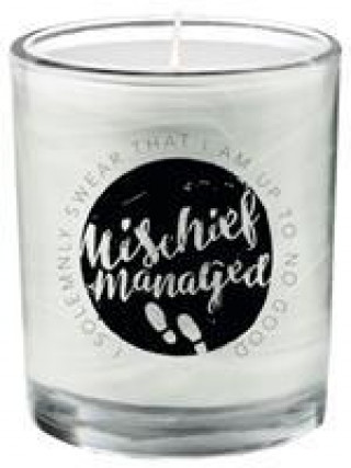 Carte Harry Potter: Mischief Managed Glass Votive Candle Insight Editions