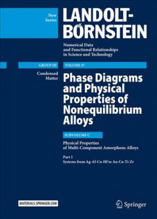 Carte Phase Diagrams and Physical Properties of Nonequilibrium Alloys Yoshiyuki Kawazoe