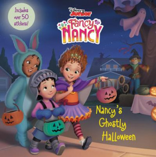 Könyv Disney Junior Fancy Nancy: Nancy's Ghostly Halloween: Includes Over 50 Stickers! Krista Tucker