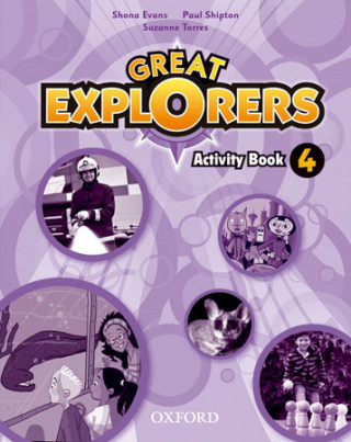 Kniha Great Explorers 4: Activity Book 