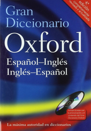 Kniha Gran Diccionario Oxford Español-Inglés/Inglés-Español 