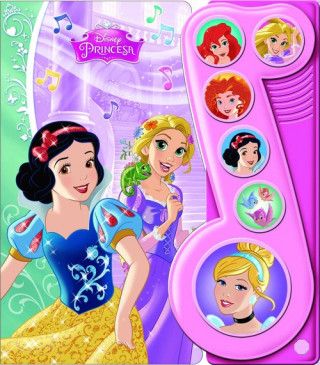 Βιβλίο Nota Musical Princesas Princesas