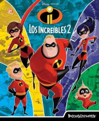 Book LOS INCREIBLES 2 Pixar
