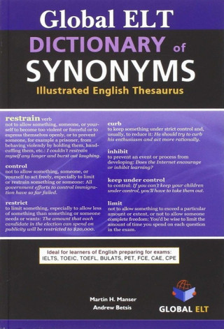 Kniha Dictionary of synonyms Andrew Betsis