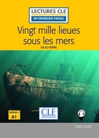 Kniha 20 000 lieues sous les mers - Livre + audio online JULES VERNE
