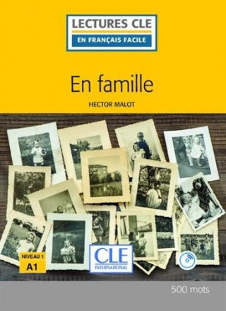 Knjiga En famille - Livre + CD MP3 -
