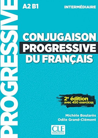 Carte CONJUGAISON PROGRESSIVE DU FRANÇAIS INTERMEDIARE MICHELE BOULARES