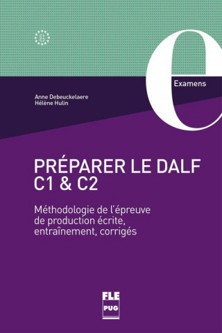 Carte PREPARER LE DALF C1 & C2 ANNE DEBEUCKELAERE