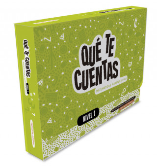 Kniha ¿QUÈ TE CUENTAS? 3 AÑOS NIVEL 1. MATEMÁTICAS MANIPULATIVAS 