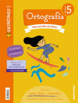 Boek CUADERNO ORTOGRAFÍA 5ºPRIMARIA. ENTRÈNATE 