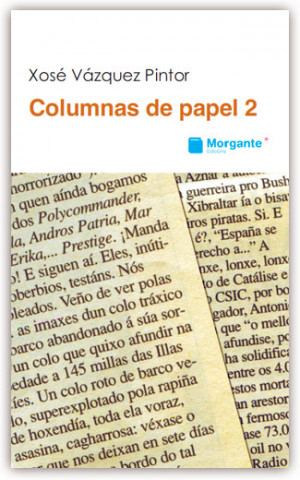 Livro Columnas de papel 2 XOSE VAZQUEZ PINTOR