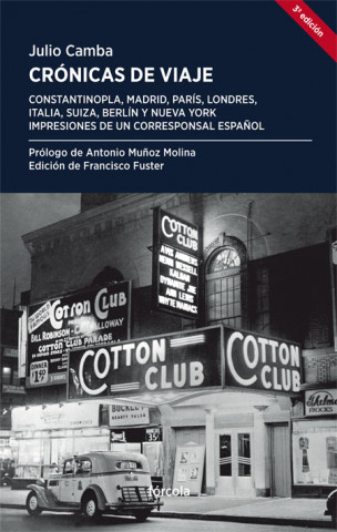 Libro Crónicas de viaje JULIO CAMBA