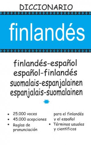 Könyv DICCIONARIO FINLANDES-ESPAÑOL 