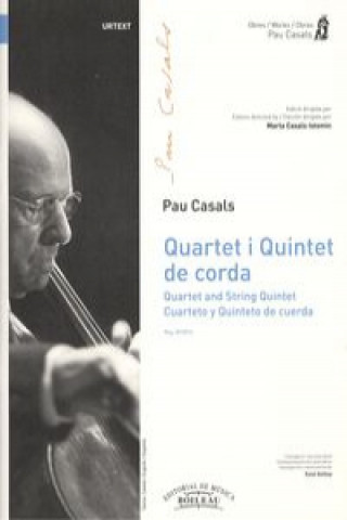 Book Cuarteto y quinteto de cuerda PAU CASALS