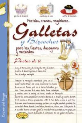 Kniha Galletas y bizcochos PAOLA MANCINI