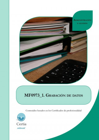 Kniha MF0973_1 Grabación de datos JUAN FONTAN