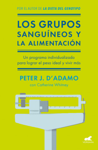 Carte LOS GRUPOS SANGUINEOS Y LA ALIMENTACIÓN CATHERINE WHITNEY