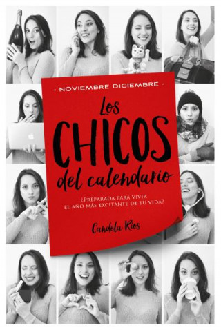 Carte LOS CHICOS DEL CALENDARIO 5 CANDELA RIOS