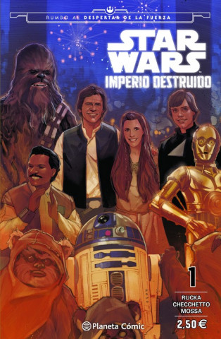 Carte Star wars. Imperio destruído 