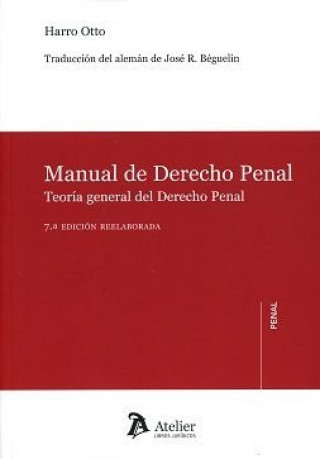 Buch MANUAL DE DERECHO PENAL HARRO OTTO