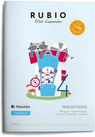 Könyv VACANCES RUBIO 4T PRIMARIA 