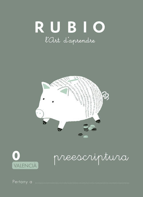 Libro PREESCRIPTURA 0 Rubio Silvestre