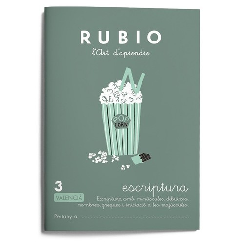 Knjiga ESCRIPTURA 3 Rubio Silvestre