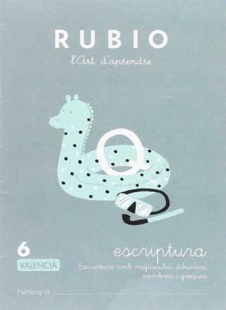 Book ESCRIPTURA 6 Rubio Silvestre