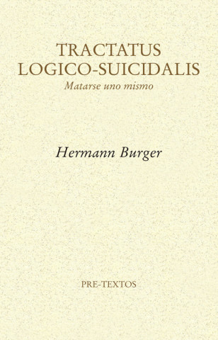 Kniha TRACTATUS LOGICO-SUICIDALIS HERMANN BURGER