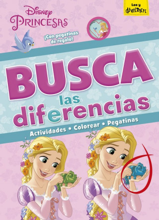 Kniha BUSCA LAS DIFERENCIAS 